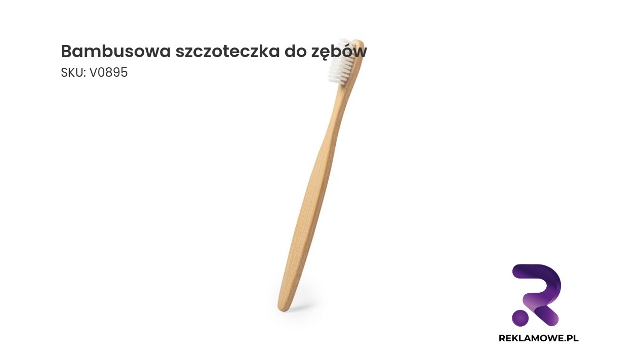 Ekologiczna bambusowa szczoteczka do zębów