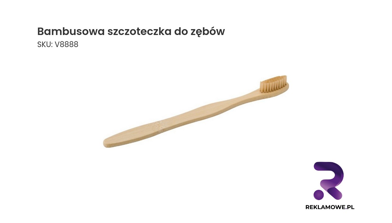 Eko-bambusowa szczoteczka do zębów