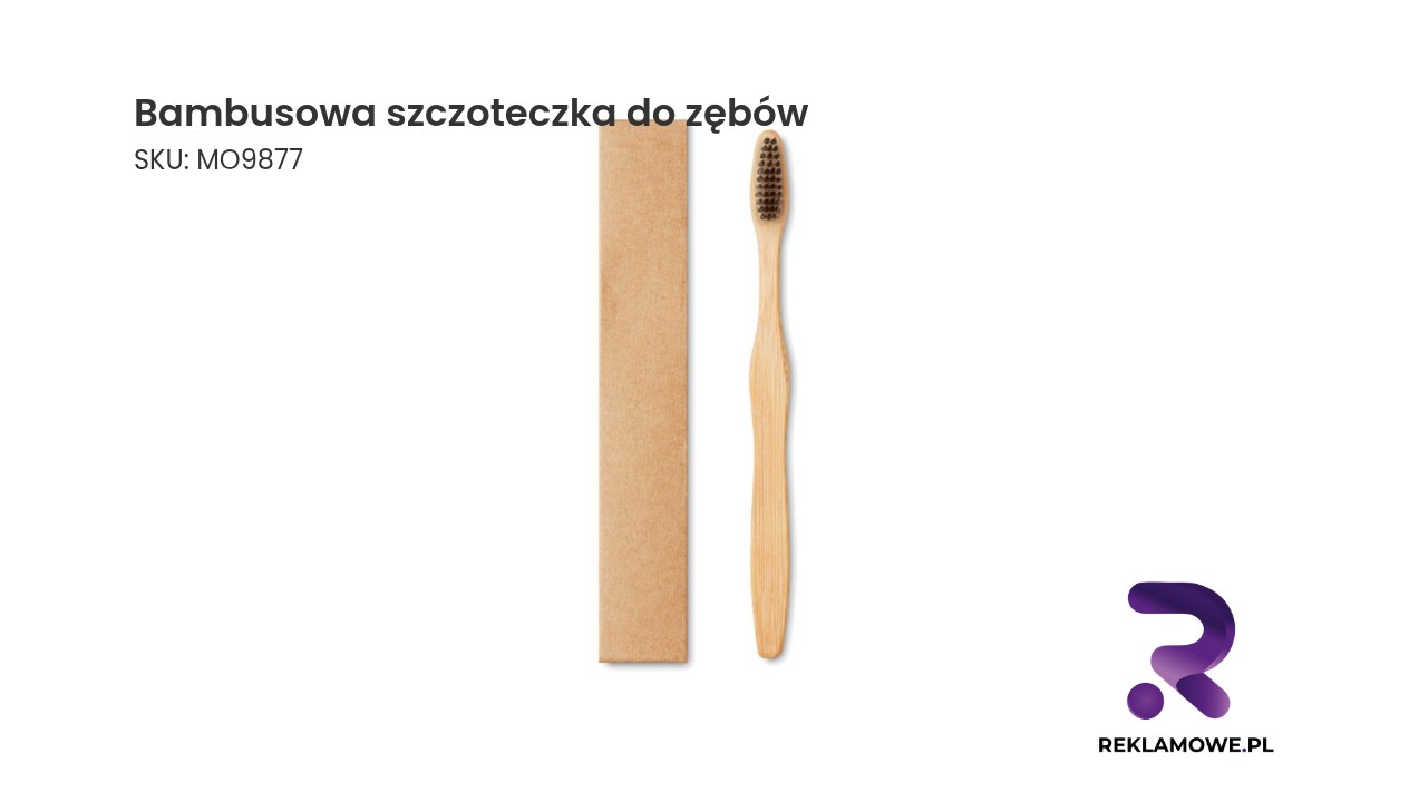Ekologiczna bambusowa szczoteczka do zębów