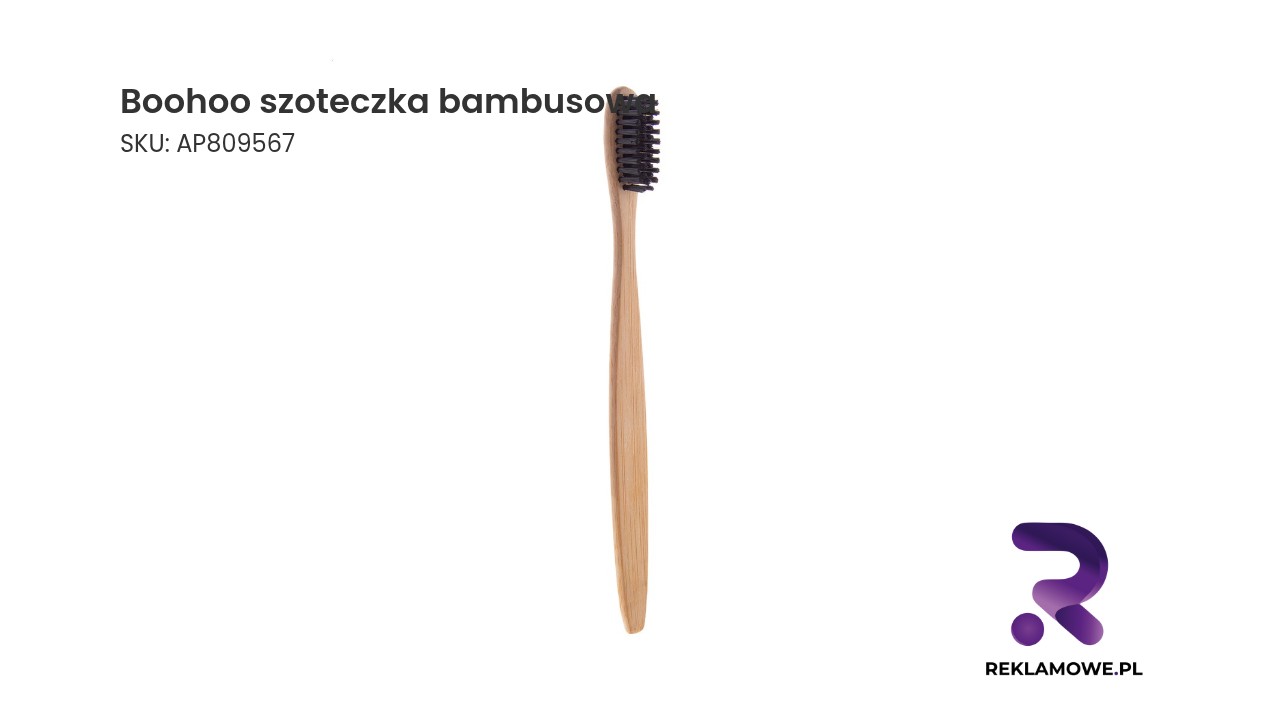 Boohoo szczoteczka bambusowa – ekologiczna szczoteczka do zębów